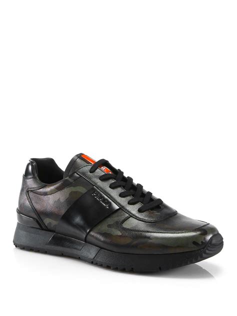 prada camouflage trainers|Prada sneakers no closet.